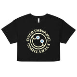 Overthinking Everything Women's Crop Tee