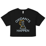 Oxidants Happen Women's Crop Tee