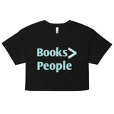 Books>People Women's Crop Tee