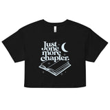 Just One More Chapter Women's Crop Tee