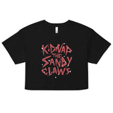 Kidnap The Sandy Claws Women's Crop Tee