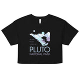 Pluto National Park Women's Crop Tee