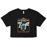 The Universal Cat Distribution System Women's Crop Tee