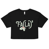 Fa LaLaLaLaLaLaLaLa Women's Crop Tee