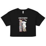 Unbothered By My TBR Women's Crop Tee