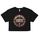 Fundamentals Crutch Of The Talentless Women's Crop Tee