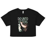 Do Unto Otters Women's Crop Tee