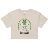 Common Probability Distributions Women's Crop Tee