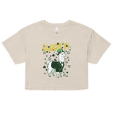 Llucky Llama Women's Crop Tee