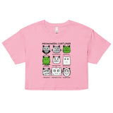 Meowoween Costumes Women's Crop Tee