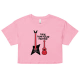 Uke, I Am Your Father Women's Crop Tee