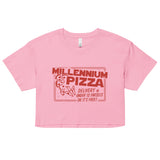 Millennium Pizza Women's Crop Tee