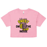 Sweet On The Inside Women's Crop Tee