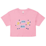 I Lost An Electron. Are You Positive? Women's Crop Tee