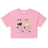 Ugly Cat Sweater Women's Crop Tee