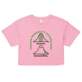 Common Probability Distributions Women's Crop Tee