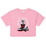 Tis But A Dusting Women's Crop Tee