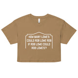 Rob Lowe Rob Women's Crop Tee