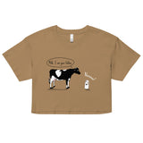 Milk, I am your father Women's Crop Tee