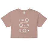 Lunar Eclipse Solar Eclipse Apocalypse Women's Crop Tee