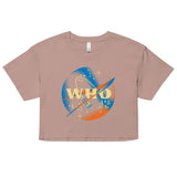 Who Space Administration Women's Crop Tee