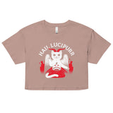 Hail Lucipurr Women's Crop Tee