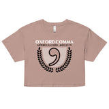 Oxford Comma Appreciation Society Women's Crop Tee