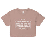Rob Lowe Rob Women's Crop Tee