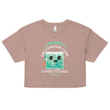 Gelatinous Cube Loves To Hug Women's Crop Tee