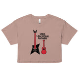 Uke, I Am Your Father Women's Crop Tee
