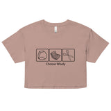 Choose Wisely Women's Crop Tee