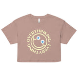 Overthinking Everything Women's Crop Tee