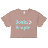 Books>People Women's Crop Tee