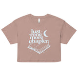 Just One More Chapter Women's Crop Tee