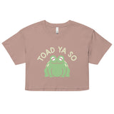 Toad Ya So Women's Crop Tee