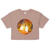 Autumn Ghosts Women's Crop Tee