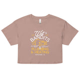 Wet Bandits Plumbing & Heating Women's Crop Tee