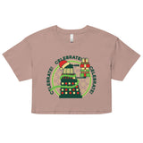 Celebrate! Celebrate! Celebrate! Women's Crop Tee