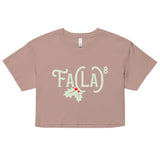 Fa LaLaLaLaLaLaLaLa Women's Crop Tee