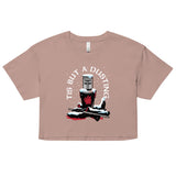 Tis But A Dusting Women's Crop Tee