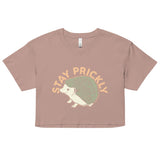 Stay Prickly Women's Crop Tee