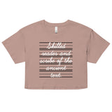 Skilled Reader And Scribe Of The Ancient Text Women's Crop Tee