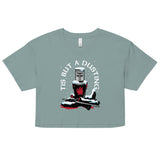 Tis But A Dusting Women's Crop Tee