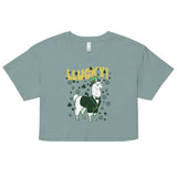 Llucky Llama Women's Crop Tee
