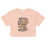 Soft Wookiee, Warm Wookiee Women's Crop Tee