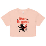 Merry Krampus Women's Crop Tee