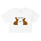 My Butt Hurts Women's Crop Tee