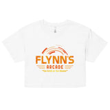 Flynn's Arcade Women's Crop Tee