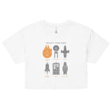 Select Your Ship Women's Crop Tee