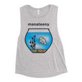 Manateeny Women's Muscle Tank